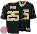Reggie Bush Black Reebok NFL Premier New Orleans Saints Jersey - X-Large