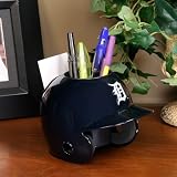 Detroit Tigers Navy Blue Mini Baseball Helmet Desk Caddy
