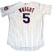 Steiner Sports MLB New York Mets David Wright Authentic Home Pinstripe Jersey (Number on Back)