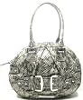 Guess Natural Ofelia Dome Satchel Handbag