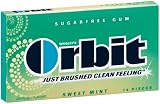 Orbit Sugarfree Gum Sweetmint, 14-Piece Packs (Pack of 24)