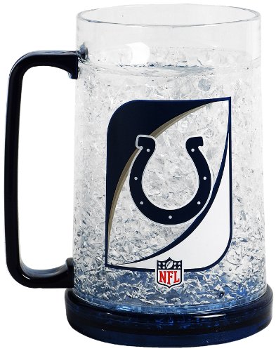 NFL Indianapolis Colts 16-Ounce Crystal Freezer Mug