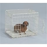 General Cage (213SD) White Side Door Crate - 30.5 in long (Oversized)