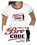 THE BRO CODE Girly Ringer