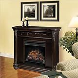 Dimplex DFP7823EB Rome Electric Espresso-Bronze Fireplace with 20-Inch Firebox