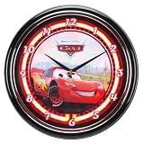 Disney Pixar Cars McQueen Neon Wall Clock..Also Available Tow Mater,Winnie The Pooh,Disney Princess, Toy Story,We are your Neon Store!