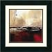 Symphony in Red and Khaki I Framed Print by Laurie Maitland Framed