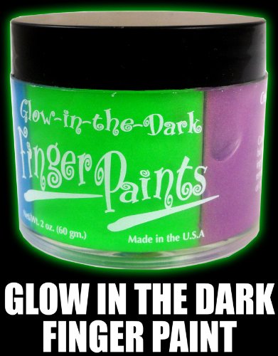 Glow In The Dark Finger Body Paint Jar! (4 Colors) Glow In The Dark Finger Body Paint Jar! (4 Colors)