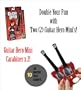 Double Guitar Hero Mini Carabiner (BFI #: 1682)