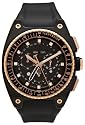 ESQ by Movado Men's Fusion Chronograph Black Rubber Strap Watch #07301322