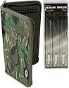 Large Camo Stiff Rig Wallet And Hair Rigs Carp/Pike Rig Set