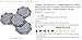 Dulce Cocina Absorbent Coasters - Save Your Table From Damages Without Losing Your Style, Felt Drink Coaster Set of 6 In Ivory Tree Pattern