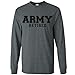 ARMY Retired BLACK Logo Long Sleeve T-Shirt