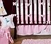 Sweet Jojo Designs 9-Piece Ballet Dancer Ballerina Pink and white Baby Girl Bedding Crib Set