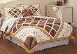 Fandance Full / Queen Size Quilt with 2 Shams