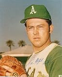 Jim Catfish Hunter Autographed/Hand Signed Oakland A'S 8x10 Photo