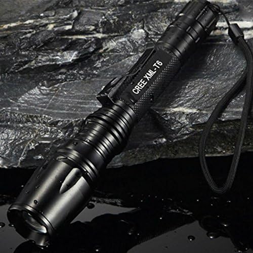 Ultrafire E3 CREE XM-L T6 1600LM 5 Modes Zoomable LED Flashlight