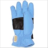 Girls Insulated Winter Gloves-Turq-XXS