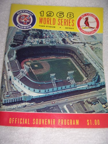 1968 World Series Program, Detroit Tigers vs. St. Louis Cardinals