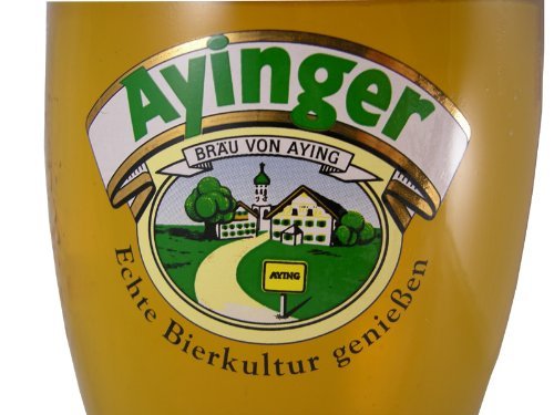 (1) Ayinger 0.3 L Weiss Wheat Beer Glass