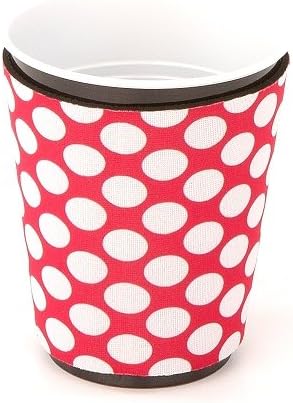 Solo Cup Koozie Dot Red/Wh