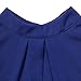 vanberfia Women's Casual Sexy Sleeveless Chiffon Blouse Summer Tops