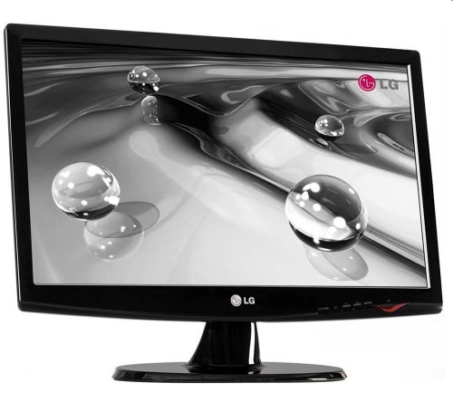 LG Electronics W2286L 55,9 cm (22 Zoll) TFT Monitor (LED Backlight, Auflösung 1680x1050, DVI, HDMI, Kontrast 2.000.000:1, Reaktionszeit 2ms) schwarz lg 22 zoll