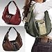 Large ''Mirabella'' Hobo - Brown, Burgundy or Olive