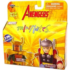 Marvel Minimates twin pack - Loki and Thor