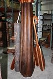 ARCHITECTURAL POT - PALM TRUNK - 6.5 FT - ISLAND DECOR