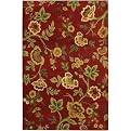 Mohawk Home Pasadena Rug - Crimson (96x132")