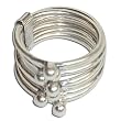Silver Rings Handmade Indian Jewelry US Size 6.5 (rng345a)