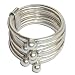 Sterling Silver Ring Jewelry Handmade India Style Valentine Present (rng345a)