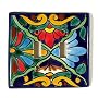 Talavera Light Switch Plate Cover - 2 Flip Switch, Assorted Colors