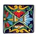 Talavera Light Switch Plate Cover - 2 Flip Switch, Assorted Colors