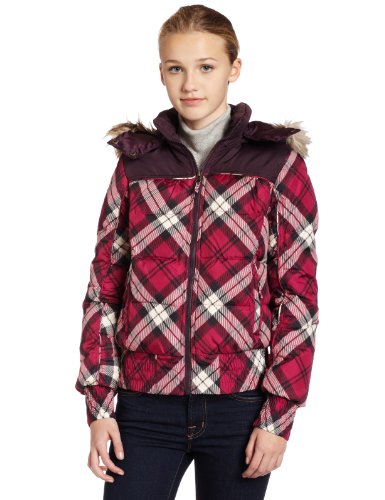 Hydraulic Juniors Bomber With Faux Fur Hood, Pink… Hydraulic Juniors Bomber With Faux Fur Hood, Pink…