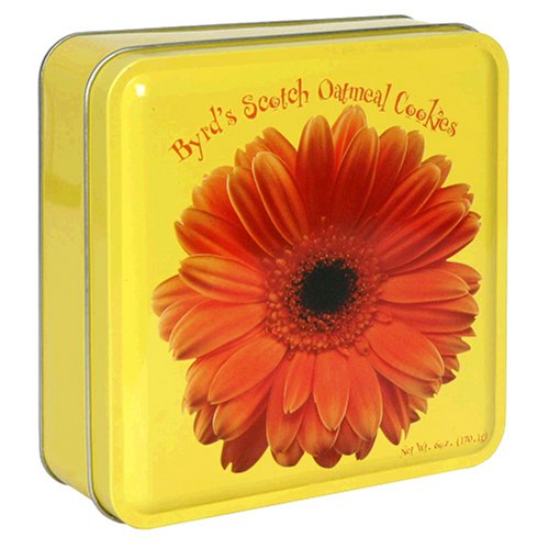 Byrd Cookie Company, Scotch Oatmeal Cookies, 6-Ounce Tins (Pack of 3) by Byrd Cookie Company