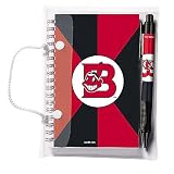 National Design Burlington Indians Spiral Notebook with Pen