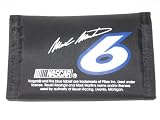 MARK MARTIN #6 NASCAR Logo Tri-Fold NYLON WALLET