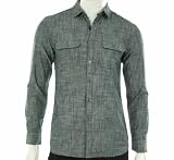 Alfani Button Front Long Sleeve Shirt