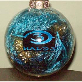 HALO 3 ~ Glass Christmas Ornament Very Cool!