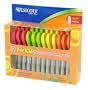 Westcott School Left and Right Handed Kids Scissors, 5" Blunt, Pack of 12, Assorted