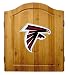 Imperial Atlanta Falcons Licensed Solid Pine Cabinet and Bristle Dartboard Set