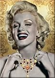 Marilyn Monroe Magnet~ Jewels~ Approx 2.5