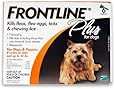 Merial Frontline Plus Flea and Tick Control for Dogs and Puppies 8 weeks or older and up to 22lbs, 6-Doses