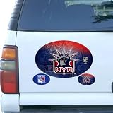 NHL New York Rangers 3-Pack Magnet Set