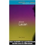 Jacques Lacan (Routledge Critical Thinkers) book cover