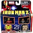 Marvel Minimates Series 35 Mini Figure 2Pack Iron Man Mark IV & Whiplash