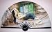 Asian Wall Fans/Oil Paintings - 27" x 55" Motherly Love - QA008