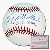 Bill Madlock Autographed Rawlings MLB Baseball with 79 W.S. Champs Inscription